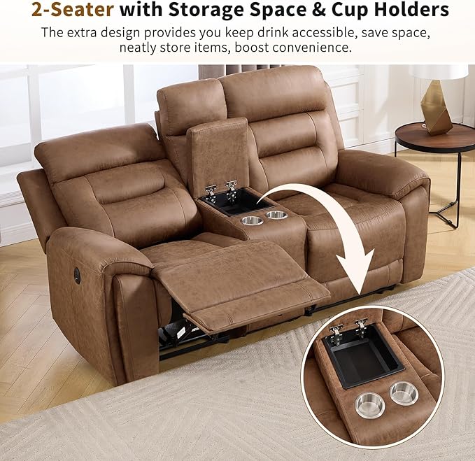 ANJ 3-Piece Power Recliner Sofa Set