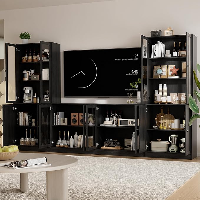 TUSY 71" TV Stand Storage Set