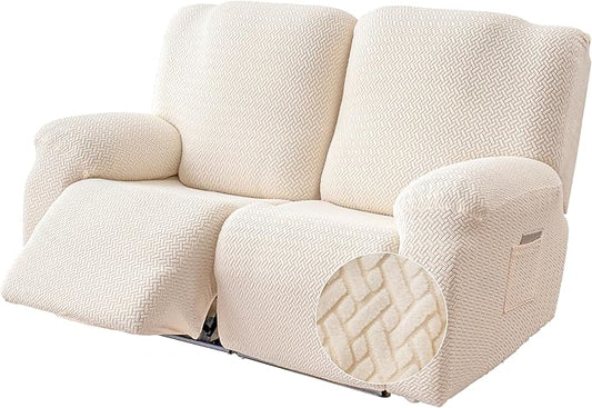 Genina Recliner Loveseat Cover Stretch Couch Covers Sofa slipcover