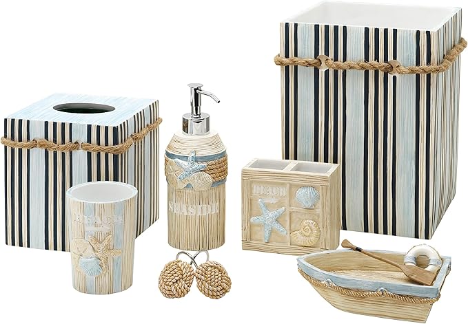 Zenna Home Seaside Serenity Bathroom Toothbrush Holder