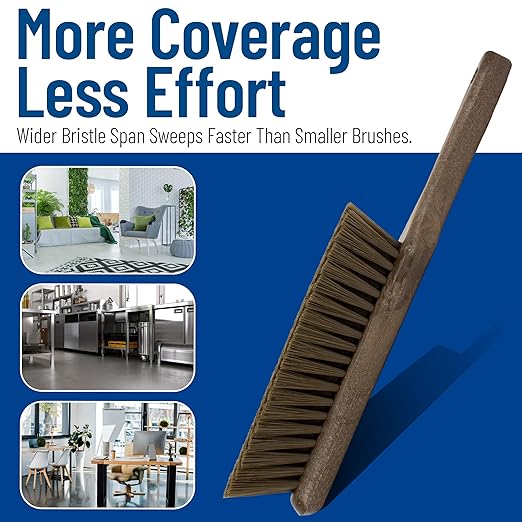 SPARTA Handheld Soft Counter Brush 8 Inch Bristle Span, Countertops, and