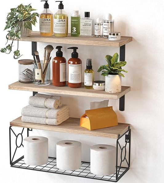 Amada Bathroom Shelves Over Toilet