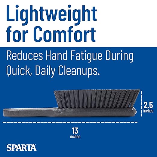 SPARTA Handheld Soft Counter Brush 8 Inch Bristle Span, Countertops, and