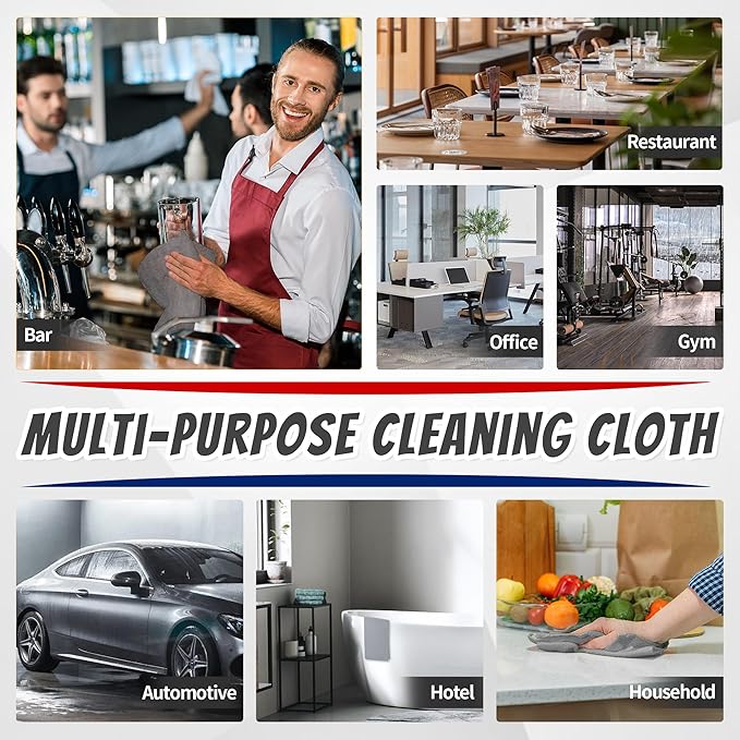 FIXSMITH Shop Towels, Microfiber Towels