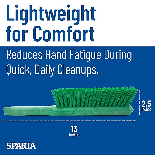 SPARTA Handheld Soft Counter Brush 8 Inch Bristle Span, Countertops, and