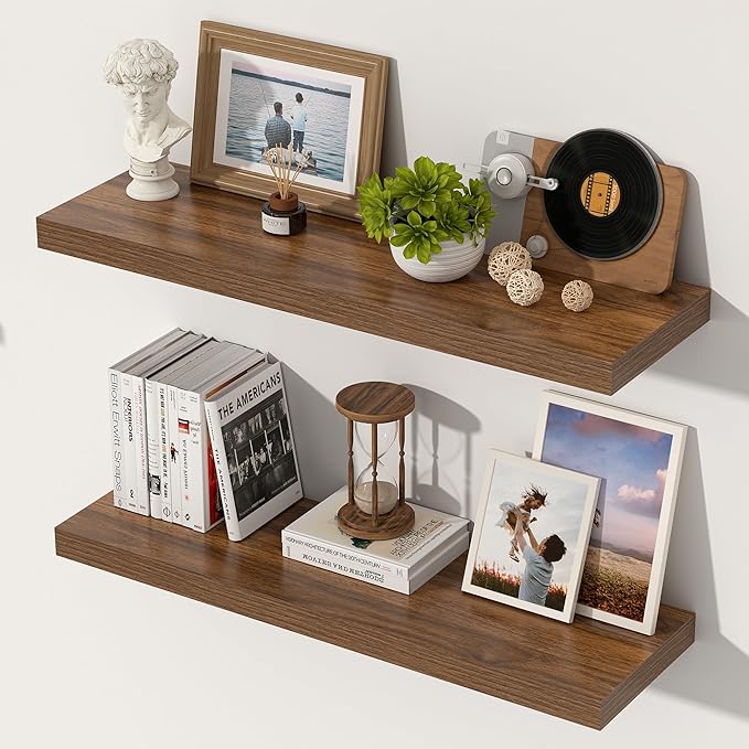 24 Inch Floating Shelves, 12 Inch Deep Floating Shelves