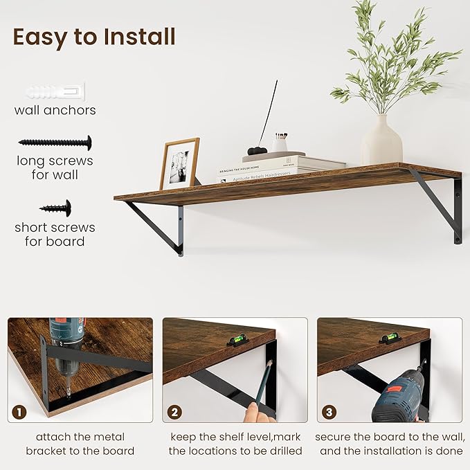 Fun Memories Deep Floating Shelves