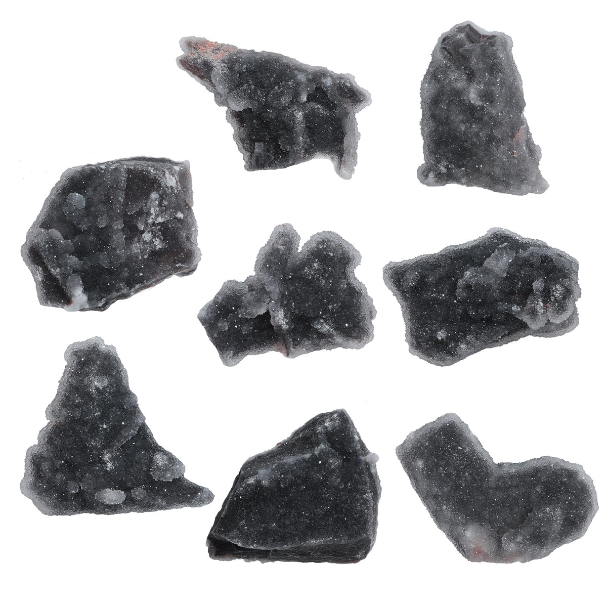 SUNYIK 100-200g Natural Raw Rock Sphalerite Crystal Specimen Irregular Rough Mineral Stone for Aromatherapy, Home Office Decor, Meditation, Healing Energy, Spiritual Collection