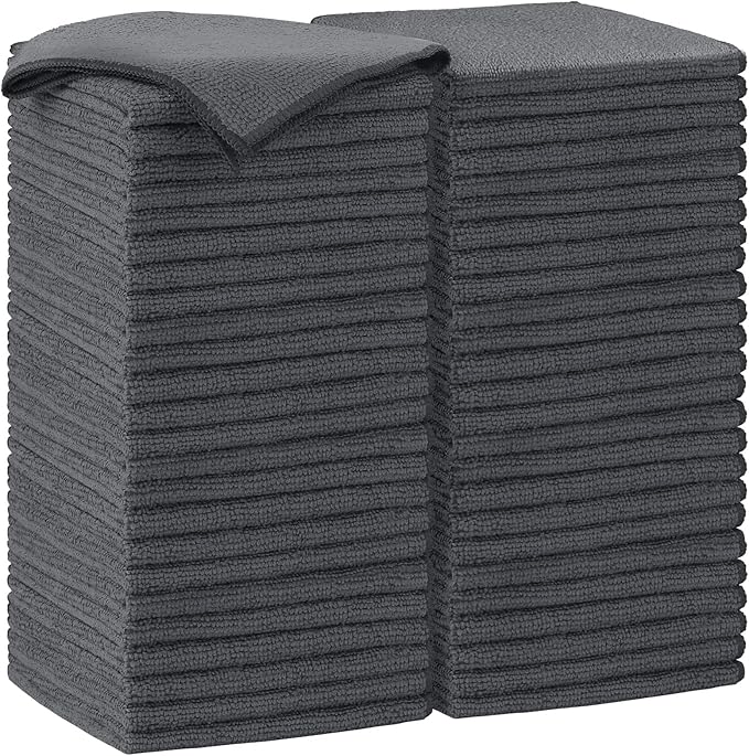 AIDEA Microfiber Cleaning Cloth-50PK, Soft Microfiber Towels