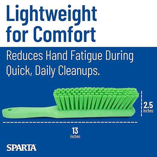 SPARTA Handheld Soft Counter Brush 8 Inch Bristle Span, Countertops, and