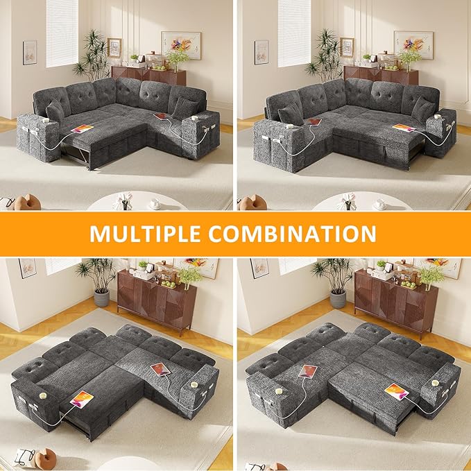 Modular Sectional Sleeper Sofa