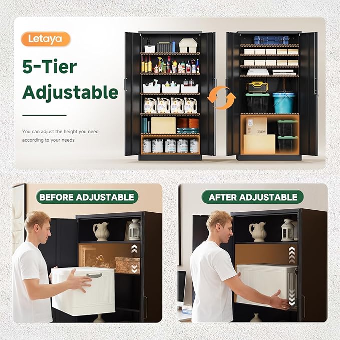 Letaya Metal Storage Cabinets