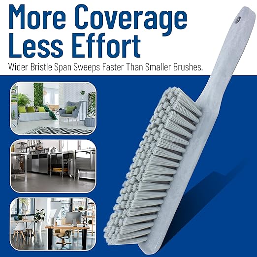 SPARTA Handheld Soft Counter Brush 8 Inch Bristle Span, Countertops, and