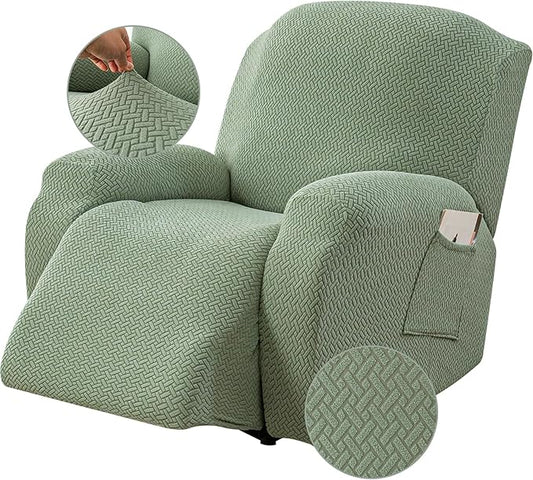 Genina Recliner Chair Cover, Stretch Reclining Chair Covers, Recliner Sofa