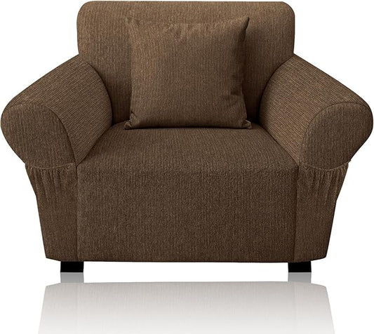 Armchair Slipcover with 1 Pillow Cover