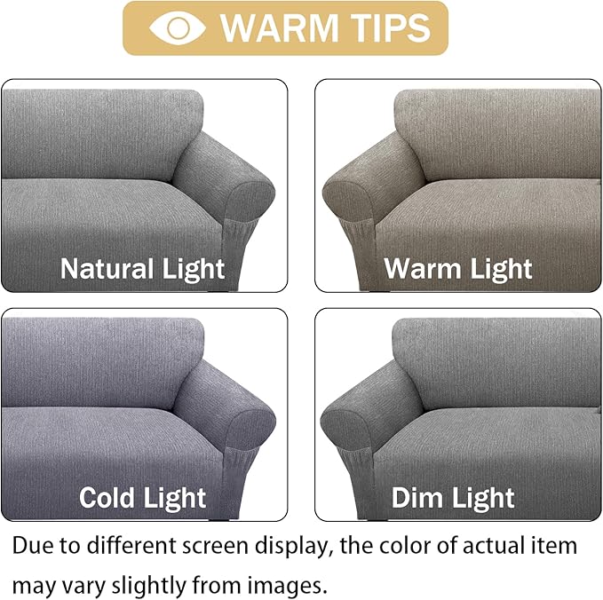 Loveseat Slipcover with 2 Pillow Cover