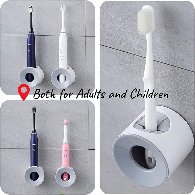 LaLand Electric Toothbrush Holder, Wall Mounted