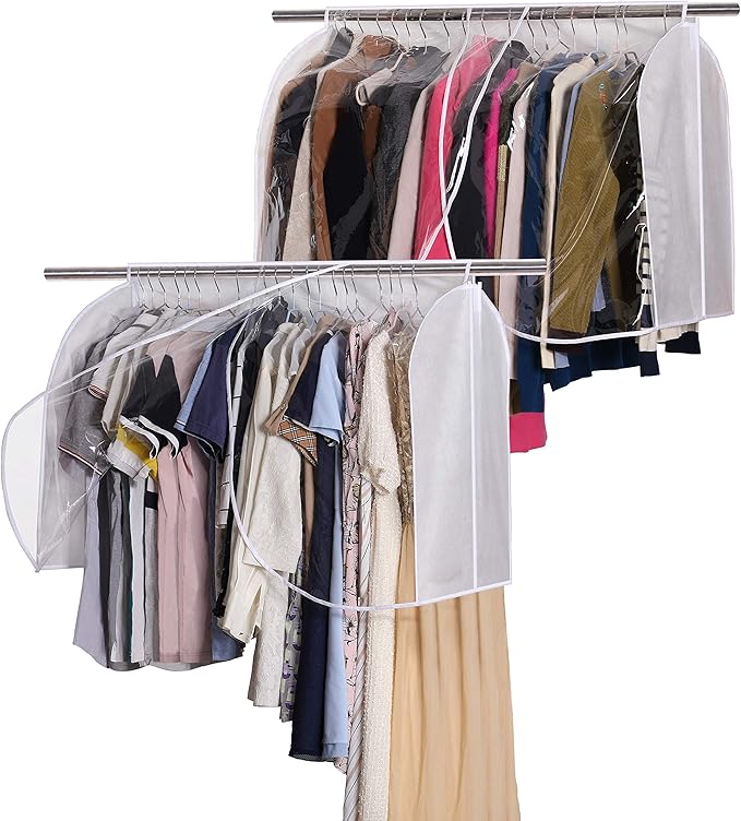 SLEEPING LAMB Extra Large Hanging Garment Rack Cover Storage