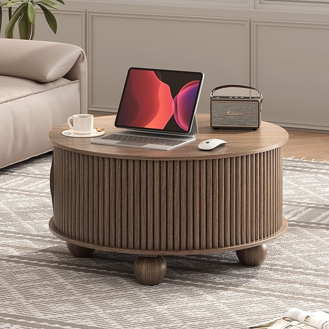 JOINICE Round Coffee Table