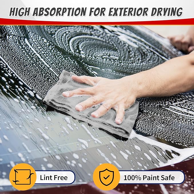 FIXSMITH Shop Towels, Microfiber Towels