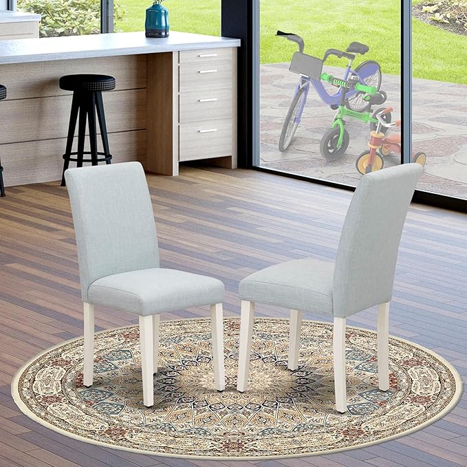 East West Furniture ABP0T15 Abbott Parson Dining Chairs