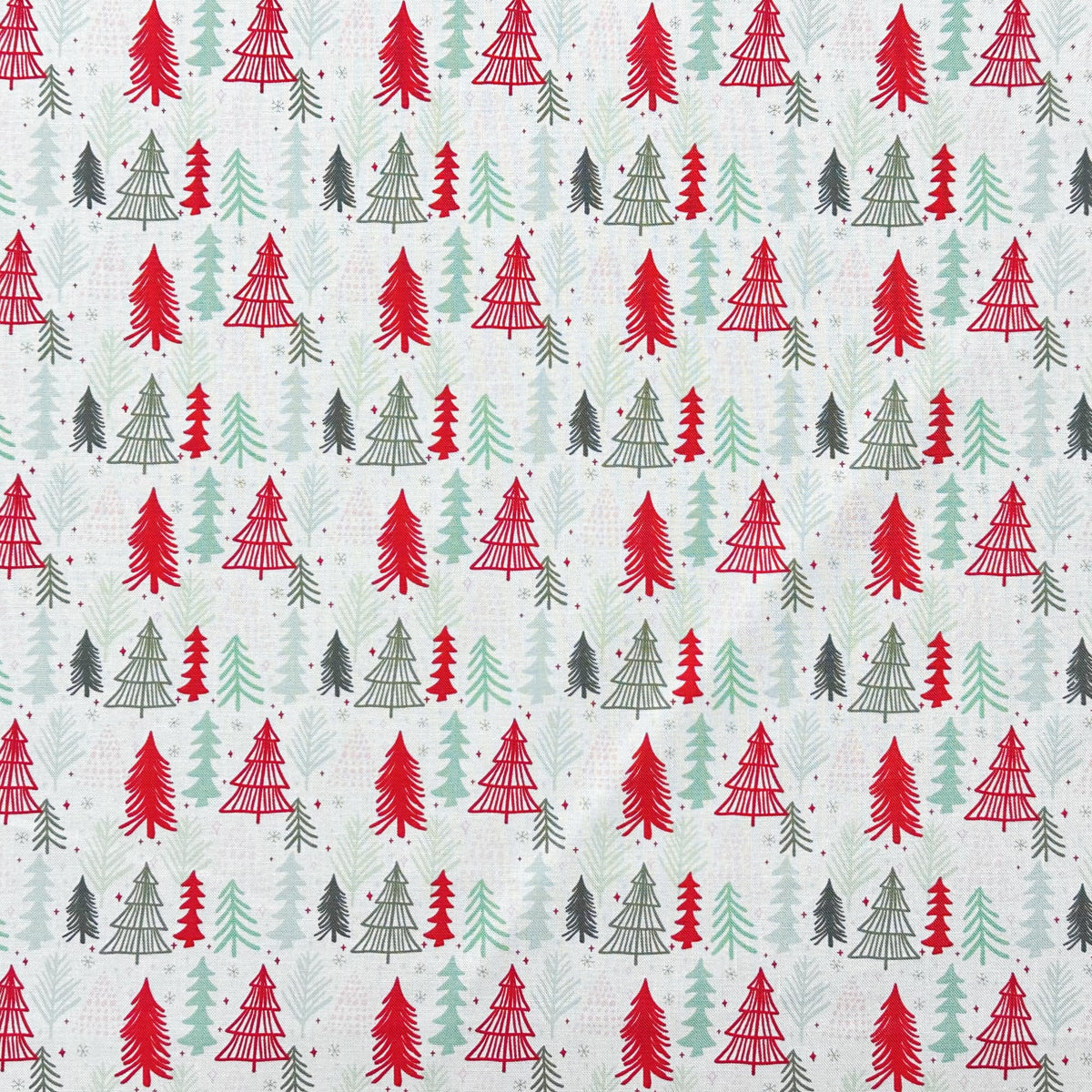 SZRUIZFZ 14Pcs Christmas Quilting Cotton Fabric Bundles 18 x 22 Inch Holiday Fabric Snowman Christmas Tree Print Fat Quarters Bundles Decorative DIY for Sewing Crafts Patchwork