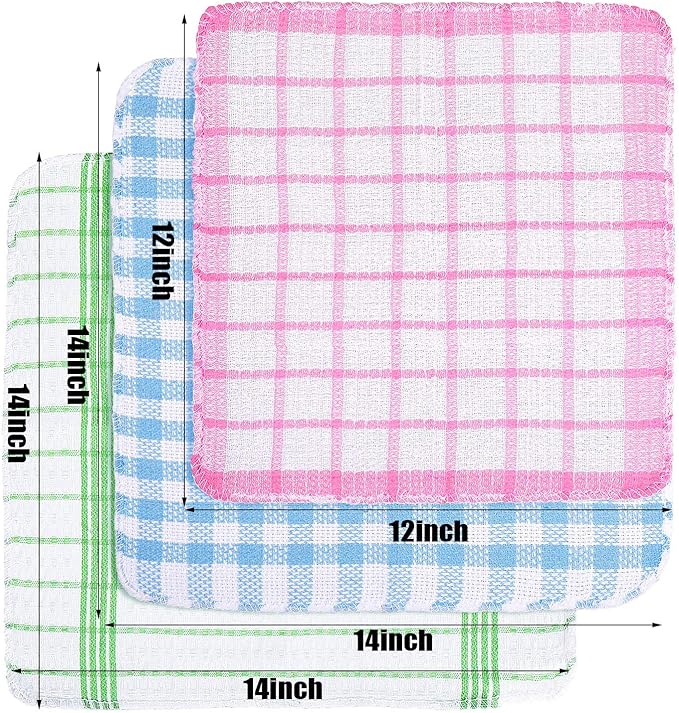 Patelai 12 Pcs Kitchen Dish Cloths