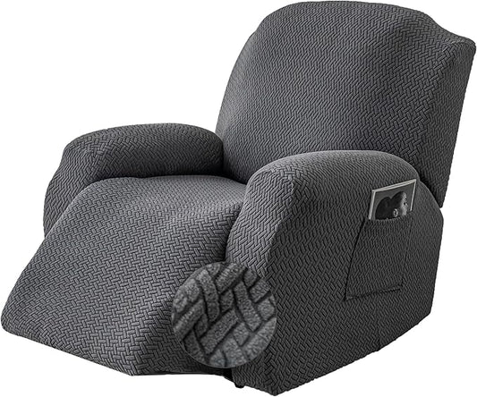Genina Recliner Chair Cover, Stretch Reclining Chair Covers, Recliner Sofa