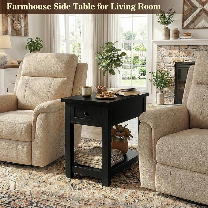Armocity Narrow End Table Set of 2