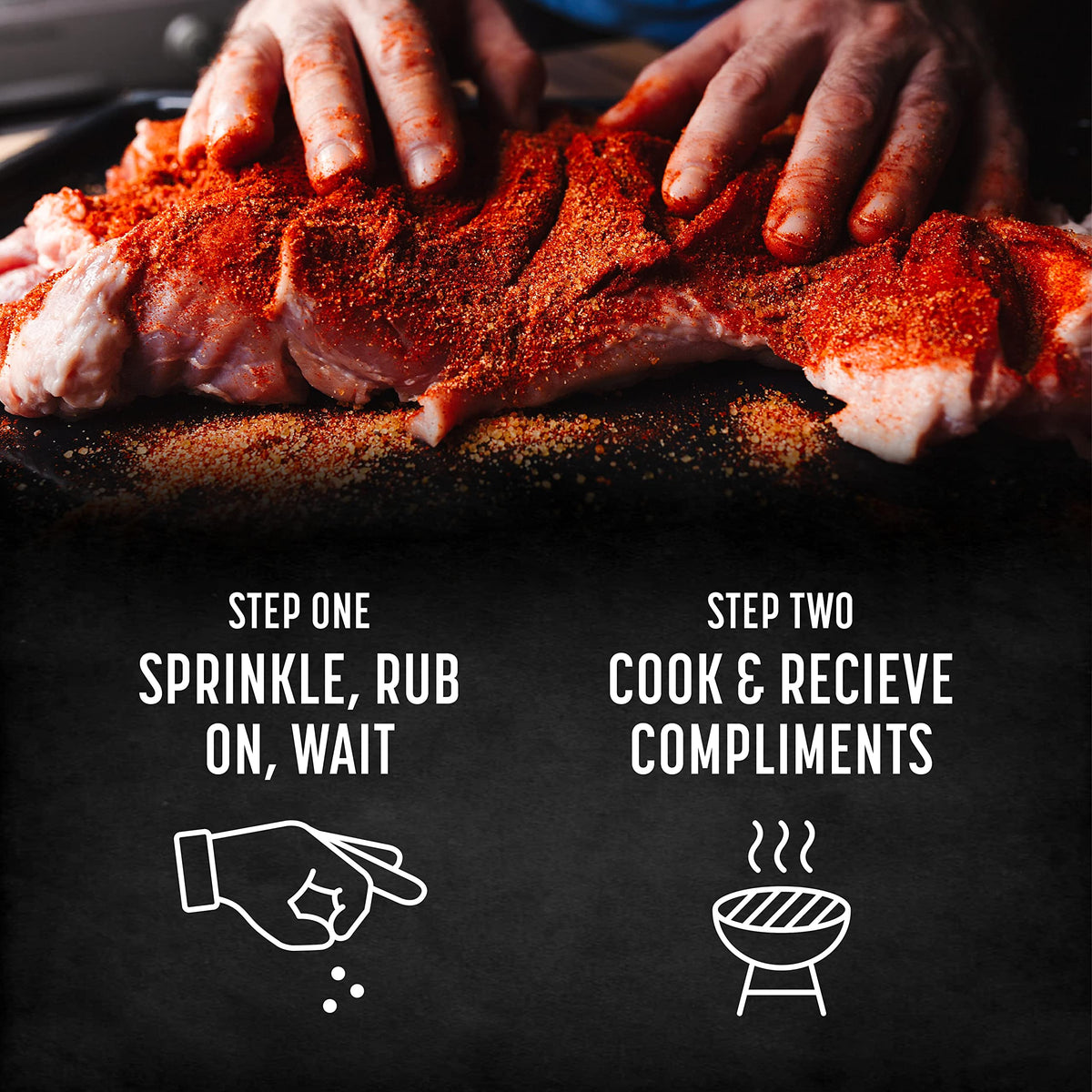 Spice Rack Co. BBQ Seasonings And Rubs - Smoking & Grilling Spices and Seasonings Sets, Grilling Accessories & Smoker Accessories, Unique Fathers Day Gift For Dad, Gifts For Father's Day (5 Pack)