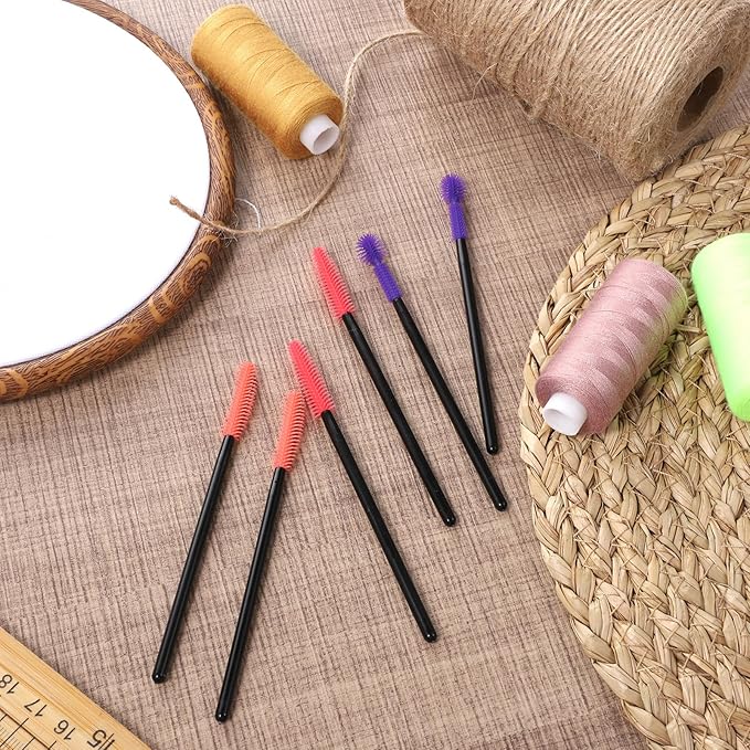 12 Pcs Silicone Nook and Cranny Brush Crevice Cleaning Brushes 3 Styles Sewing