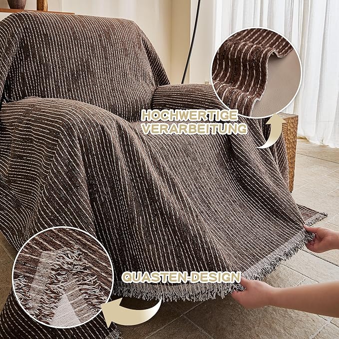 MYSKY HOME Oversized Armchair Couch Cover