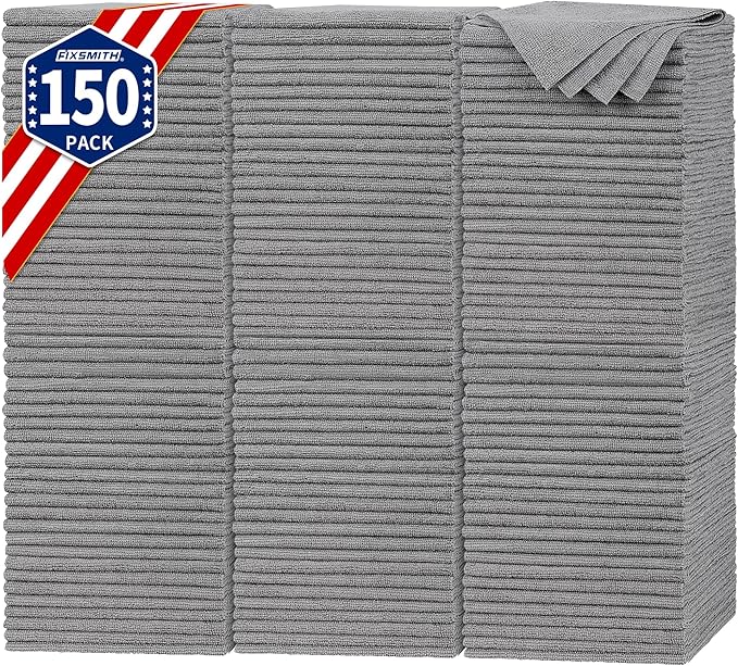 FIXSMITH Shop Towels, Microfiber Towels