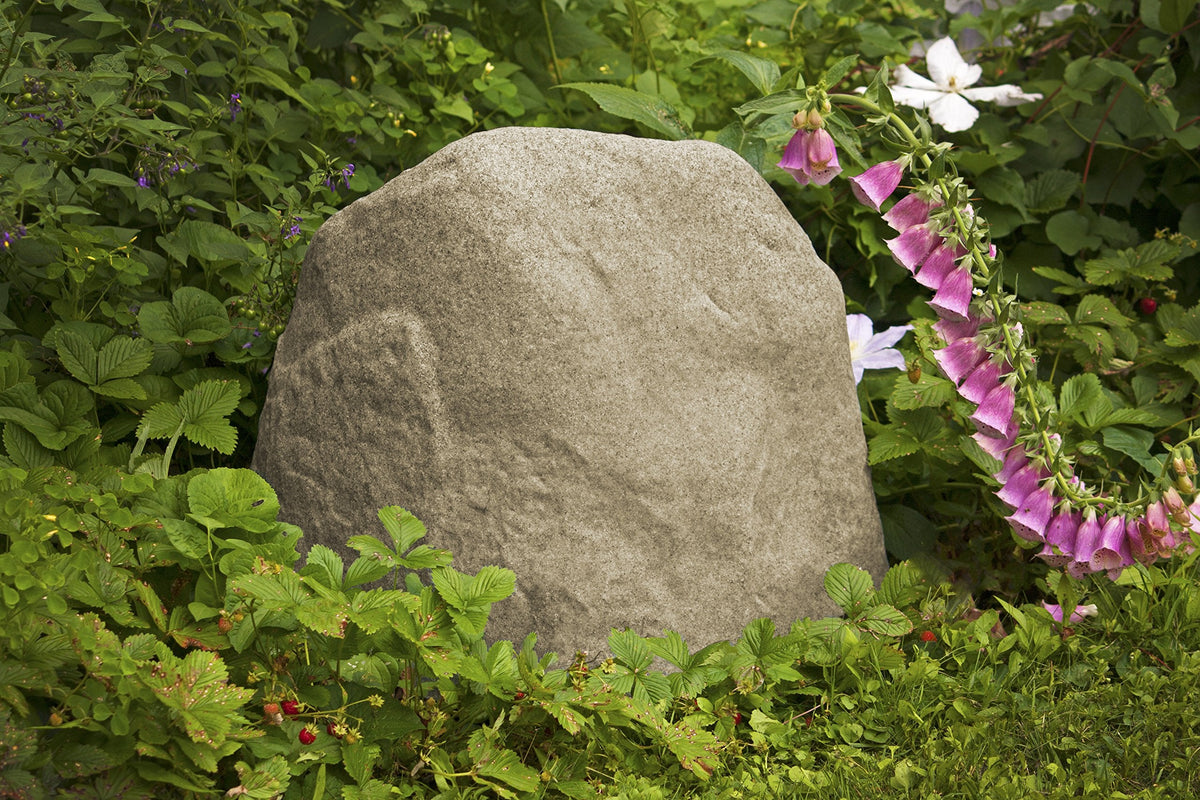 Emsco Group 2282 Natural Granite Appearance – Extra Large & Tall – Lightweight – Easy to Install Landscape Rock, Large & 2182 Medium – Lightweight Landscape Rock-Resin, Sandstone