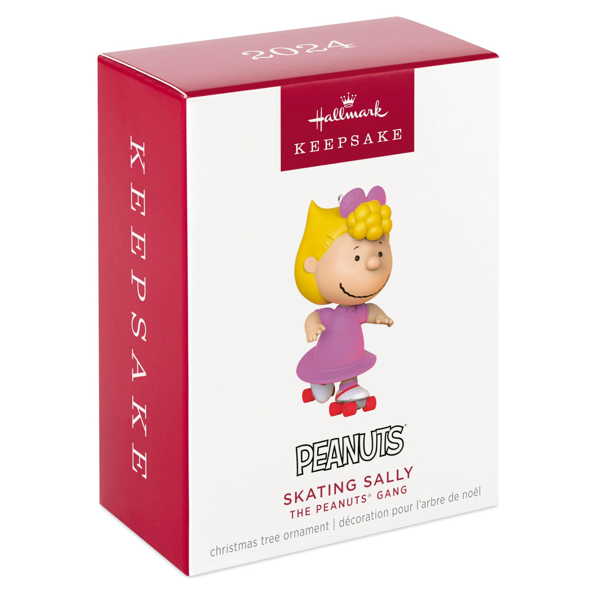 Hallmark Keepsake Christmas Ornament 2024, The Peanuts Gang Skating Sally, Gifts for Peanuts Fans